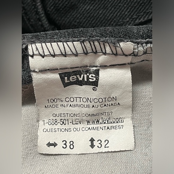 Vintage Levi’s Orange Tab  Jeans 38x30 506 Comfort Straight Fit denim - Picture 6 of 8